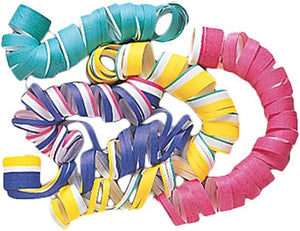 Party Paper Serpentines - Assorted Colours