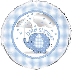 Umbrellaphants, Baby Shower Party Accessories - Blue