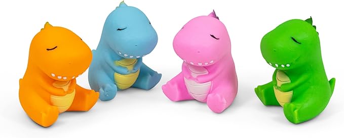 Sleepy Dino Scrunchems Stretching Toy