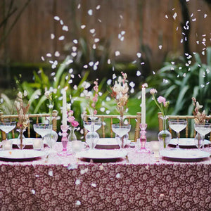 Heart Shaped Wedding Confetti - Pink and White