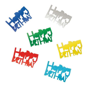 "Happy Birthday" Foil Confetti
