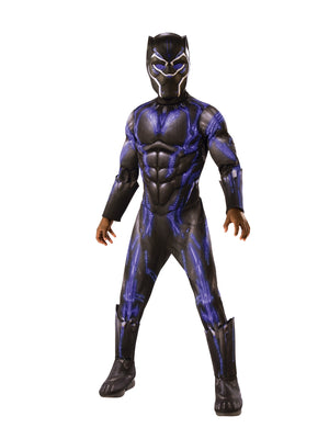 Deluxe Black Panther Battle Suit Costume - (Child)