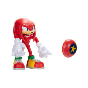 Sonic The Hedgehog Figures, with Accessory (Wave 11) - Knuckles, 4"