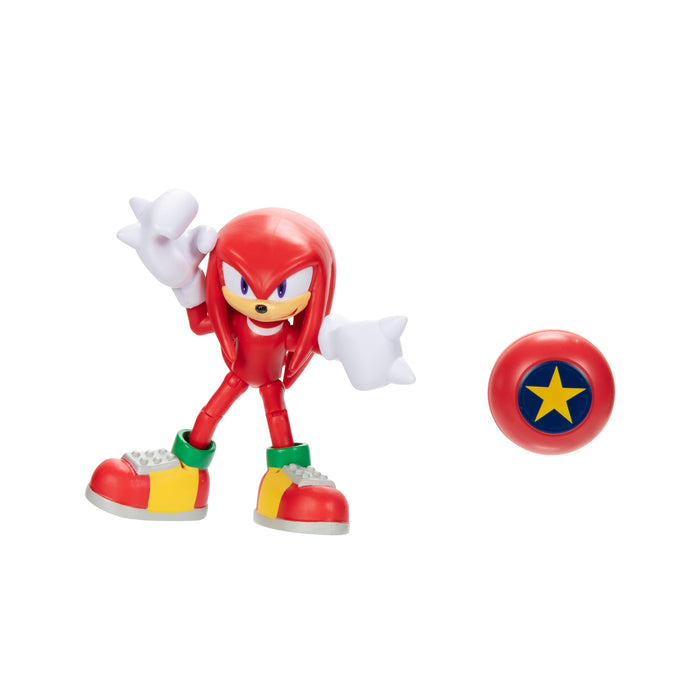 Sonic The Hedgehog Figures, with Accessory (Wave 11) - Knuckles, 4"