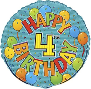 Festive Birthday Helium Foil Balloon - 18"