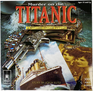 Mystery Puzzles - Murder on the Titanic Jigsaw Puzzle (1000 Piece Jigsaw Puzzle)