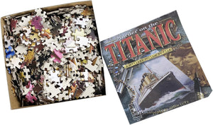Mystery Puzzles - Murder on the Titanic Jigsaw Puzzle (1000 Piece Jigsaw Puzzle)
