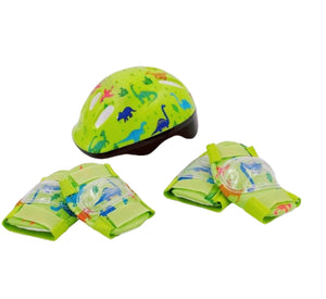 Dinosaur Protective Set:  Helmet, Knee and Elbow