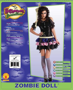 Zombie Doll Costume - (Adult)