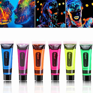 Make-Up FX - UV Glow Black Light Face/Body Paint FX