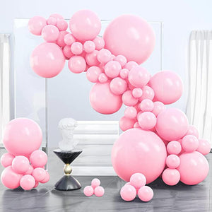 Standard Baby Pink Latex Balloons - 12" (Pack of 100)