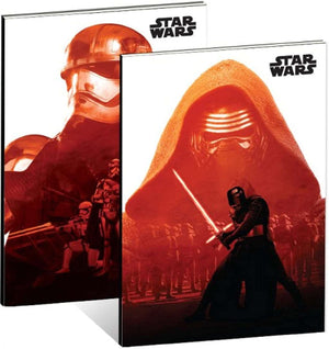 A5 Exercise Books, Set of 2 -  Star Wars: The Force Awakens, Kylo Ren