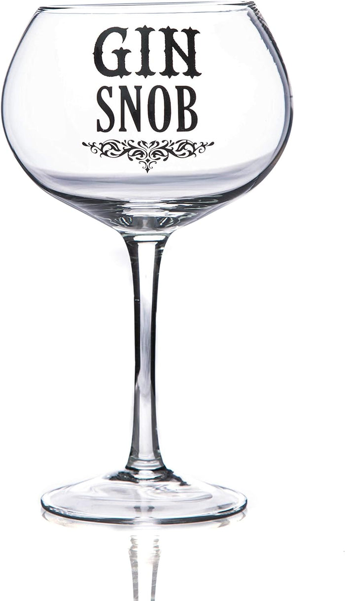 Gin Bloom Glass: "Gin Snob"