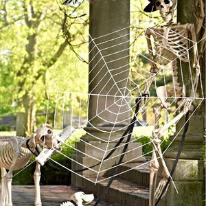 Giant Spider Web, White - 5ft.