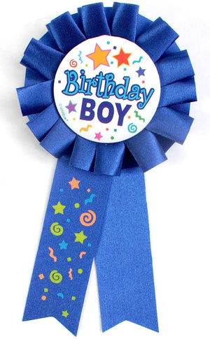 Birthday Boy Rosette - Blue