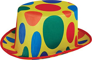 Clown Top Hat - Polka Dot (Adult)