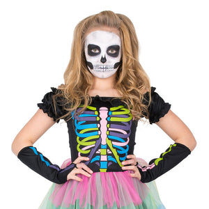 Neon Skeleton Tutu - (Child)