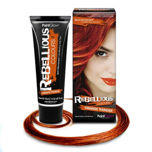 Semi Permanent Hair Dye - Orange Thunder