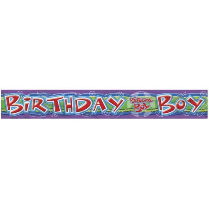 "Birthday Boy" Banner - 12ft.