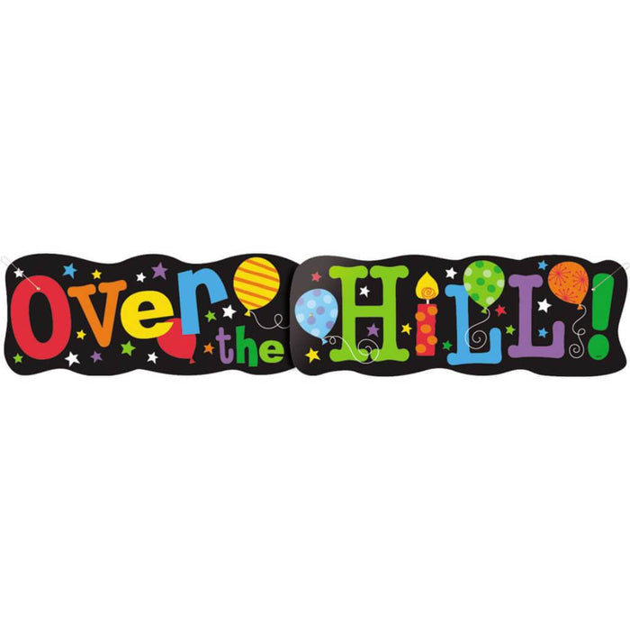 "Over The Hill" Giant Banner - 4.5ft