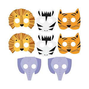 Animal Safari Party Masks