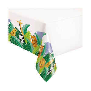 Animal Safari Party Table Cover