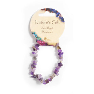 Nature's Gift Gemstone Chip Bracelets