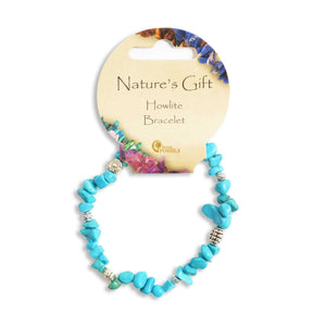 Nature's Gift Gemstone Chip Bracelets