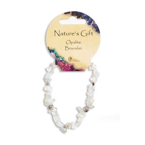 Nature's Gift Gemstone Chip Bracelets