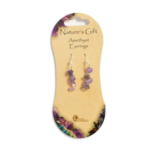 Nature's Gift Gemstone Drop Earrings