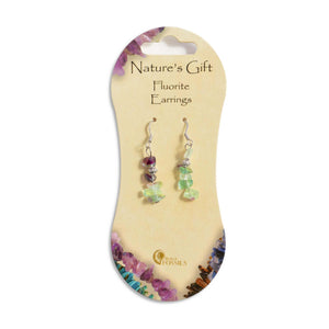 Nature's Gift Gemstone Drop Earrings