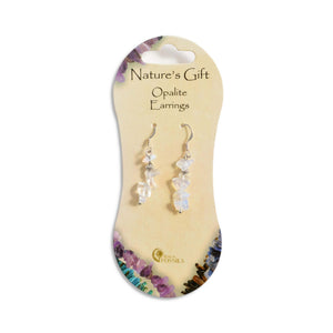 Nature's Gift Gemstone Drop Earrings