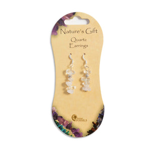 Nature's Gift Gemstone Drop Earrings