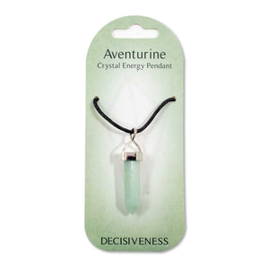 Crystal Energy Pendant - Aventurine