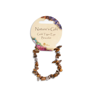 Nature's Gift Gemstone Chip Bracelets