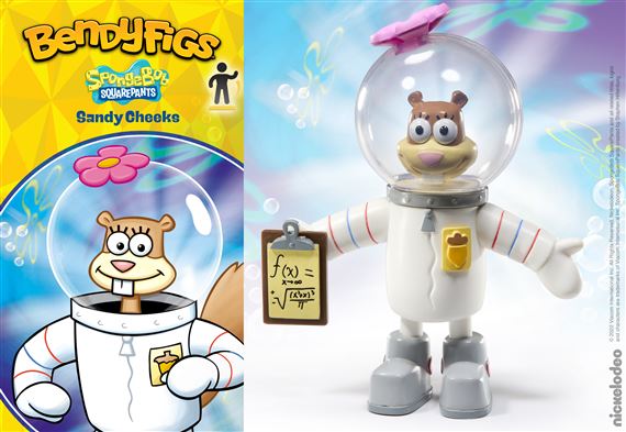 Bendyfigs - SpongeBob SquarePants, Sandy Cheeks