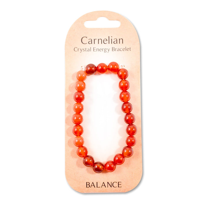 Crystal Energy Bracelet - Carnelian