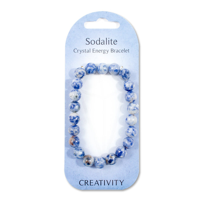 Crystal Energy Bracelet - Sodalite