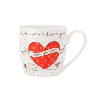 ''love you more'' Tulip Mug