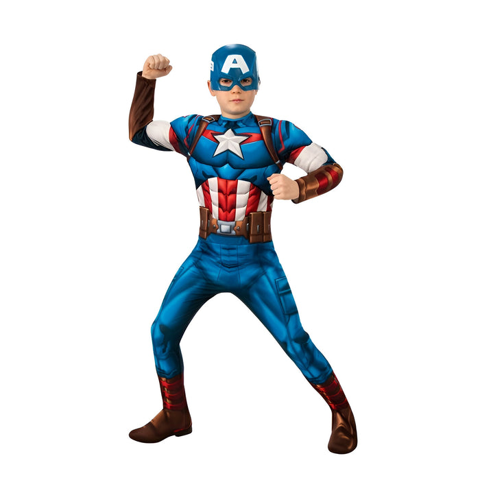 Classic Captain America Avenger Costume - (Child)