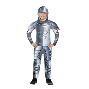 Children's Deluxe Armoured Knight Costume.