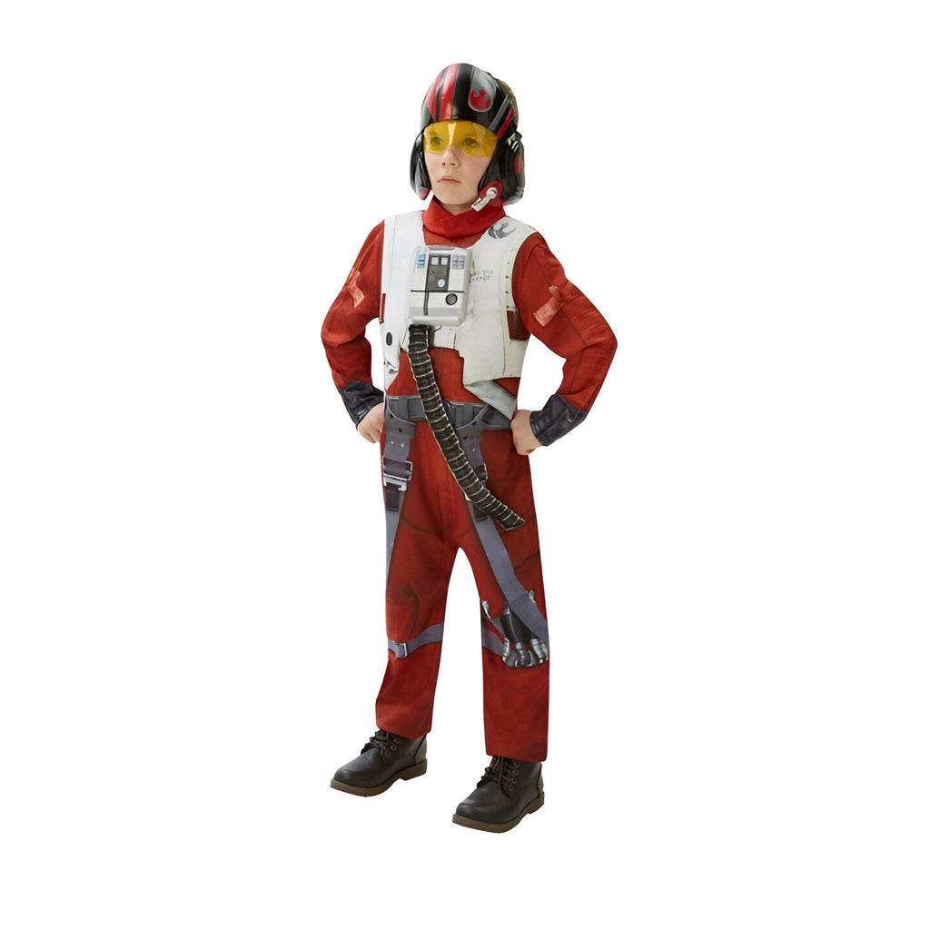 Deluxe Poe X-Wing Costume for Boys.