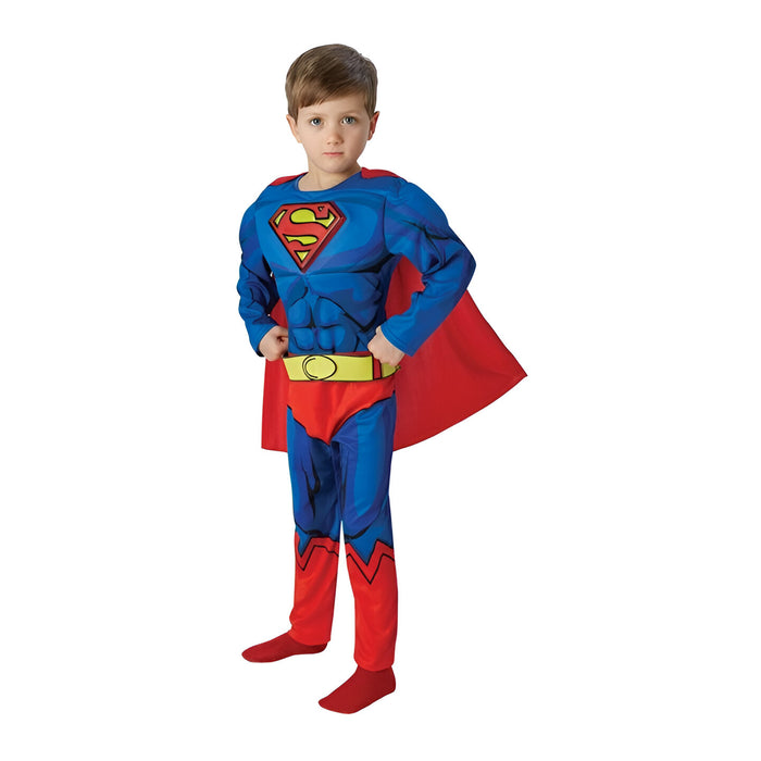 Deluxe Comic Book Superman Costume - (Child)