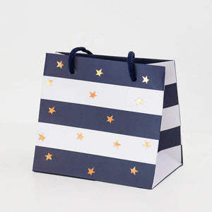 Blue Stripe Mug Gift Bags