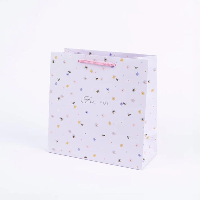 Pink Bee Medium Gift Bag