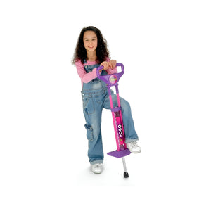 Girls Pogo Stick - Pink & Purple