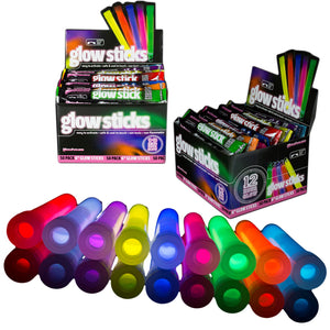 Glow Sticks, Pack of 50 - 6 inch