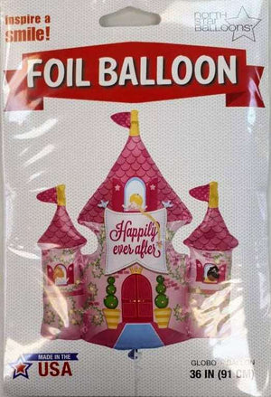 "Happily Ever After" Castle Helium Foil Balloon - 36"