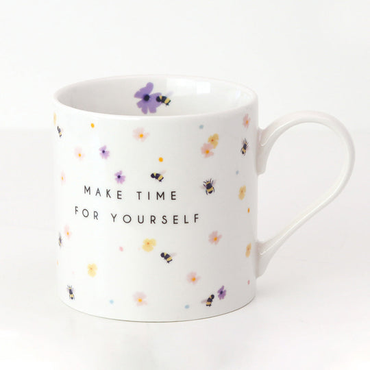 Bees "MAKE TIME FOR YOURSELF" Mug