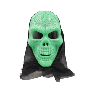 Glow In The Dark Skull Halloween Mask